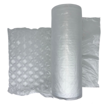 Portable Mini Air Cushion Air Bubble Packaging Film Inflatable shockproof stock HDPE eo friendly Plastic Air Cushion Bubble Film